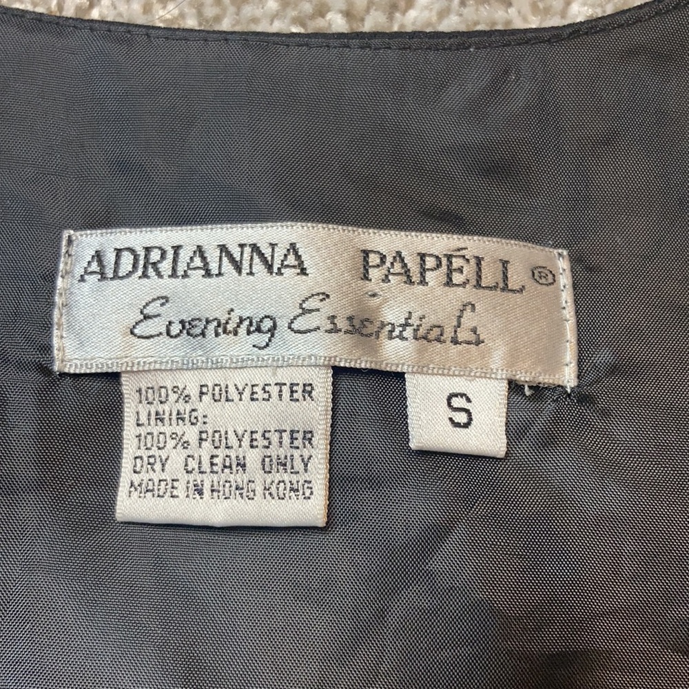 Fully lined Black Shell Top - Picture 3 of 5